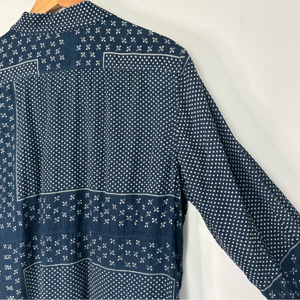 Denim & Supply Ralph Lauren Women Patchwork Button Shirt Size XL Country *L66 - Picture 11 of 13